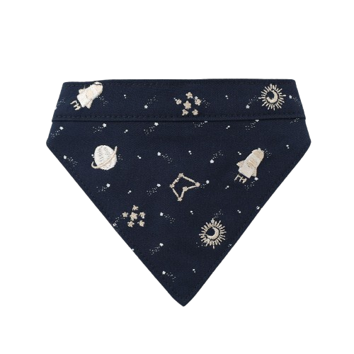 Cooling Star Patterned Embroidered Bandana