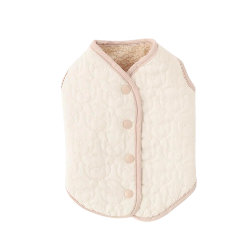 Reversible Boa Bear Quilted Jacket - 2 Colors