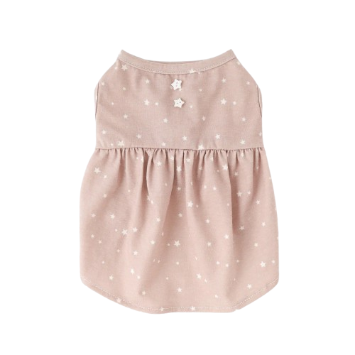 Cool Star Pattern Sleeveless Dress