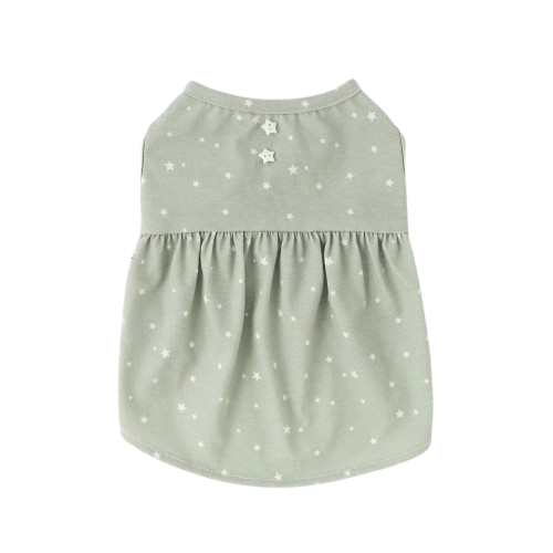 Cool Star Pattern Sleeveless Dress