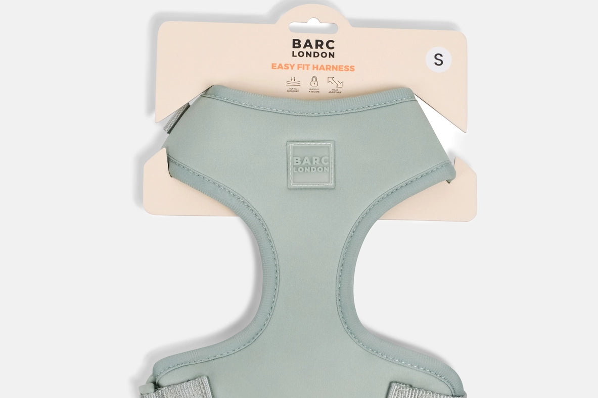 Pistachio Green Fit Harness | Adjustable Neck Dog Harness