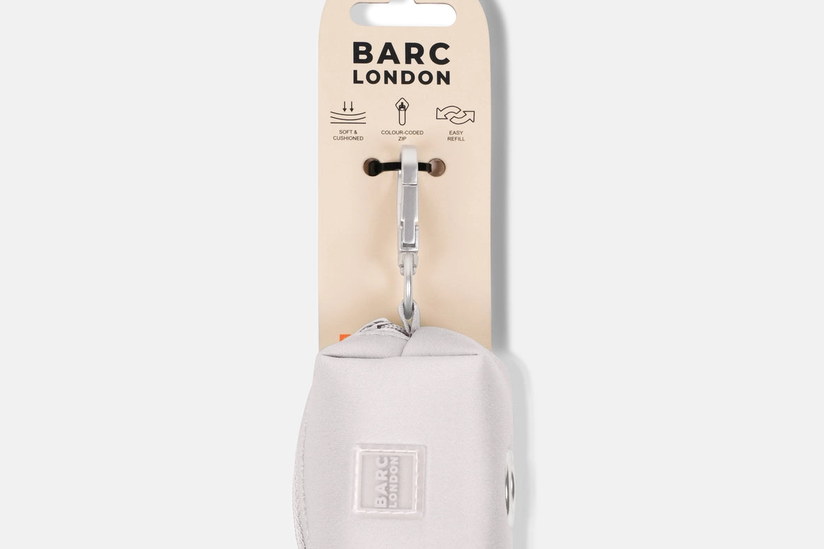 Cream Waste Bag Holder | Dog Poop Bag Dispenser