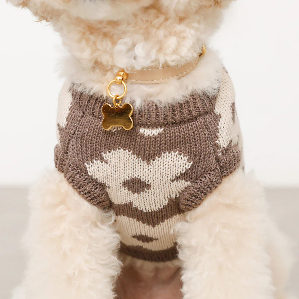 Flower Knit Vest - 2 Colors