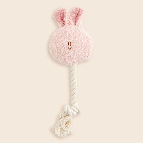 BonBon Green Furry Friends Rope Tug Toy - 3 Designs