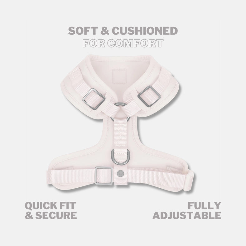 Cream Easy Fit Harness | Adjustable Neck Dog Harness