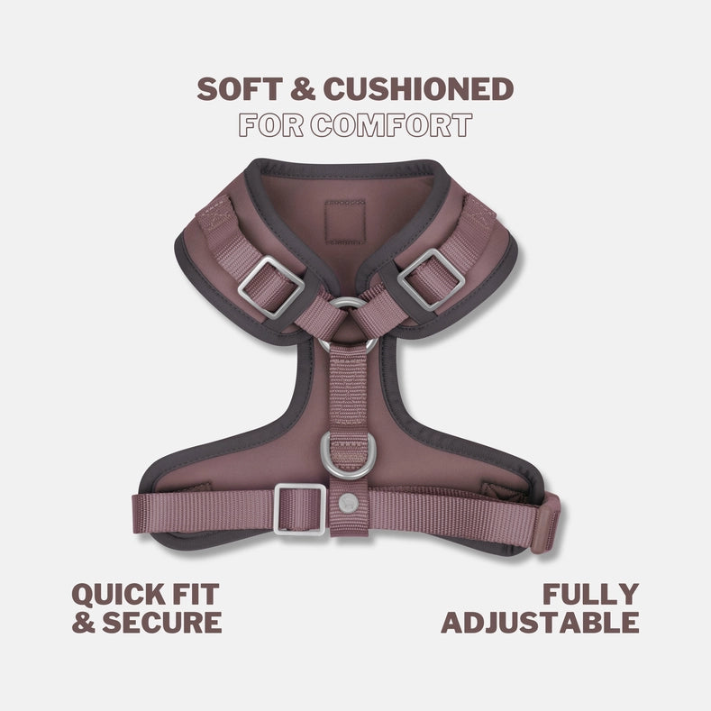 Russet Brown Fit Harness | Adjustable Neck Dog Harness