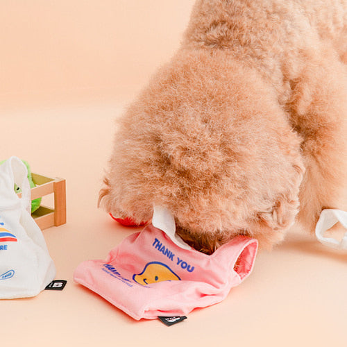 Crinkle Super Market Bag Toy - 2 Colors