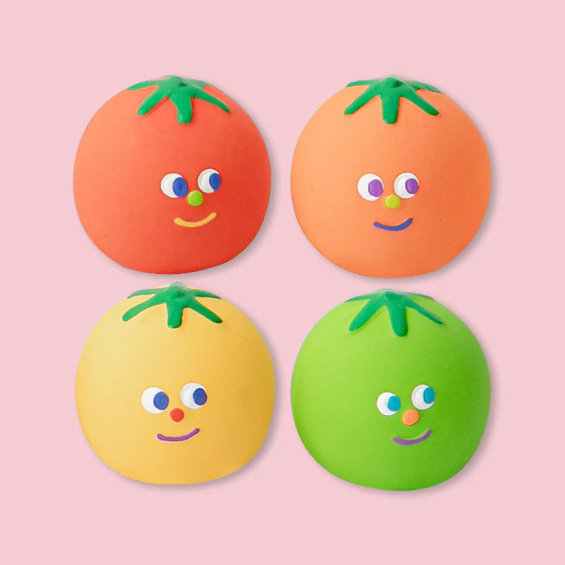Rainbow Cherry Tomato Latex Toy (4pcs) – MOMIJI Dogs