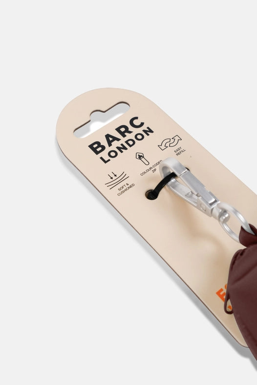 Russet Brown Waste Bag Holder | Dog Poop Bag Dispenser