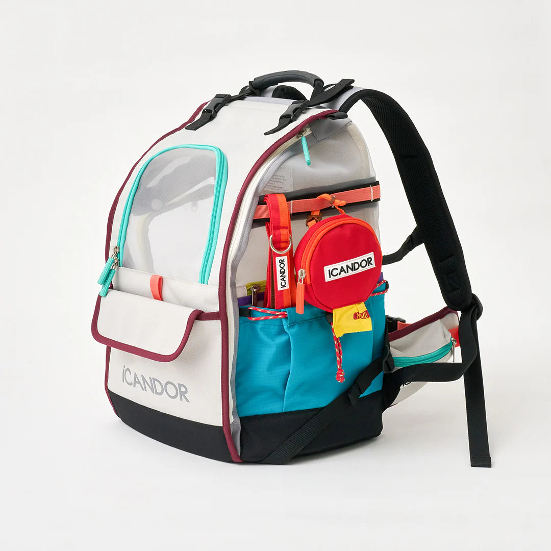 JIGE Bag_Misty Grey with Cushion - 2 Sizes