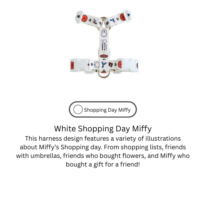 Colorful Miffy Harness