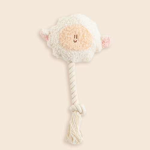 BonBon Green Furry Friends Rope Tug Toy - 3 Designs