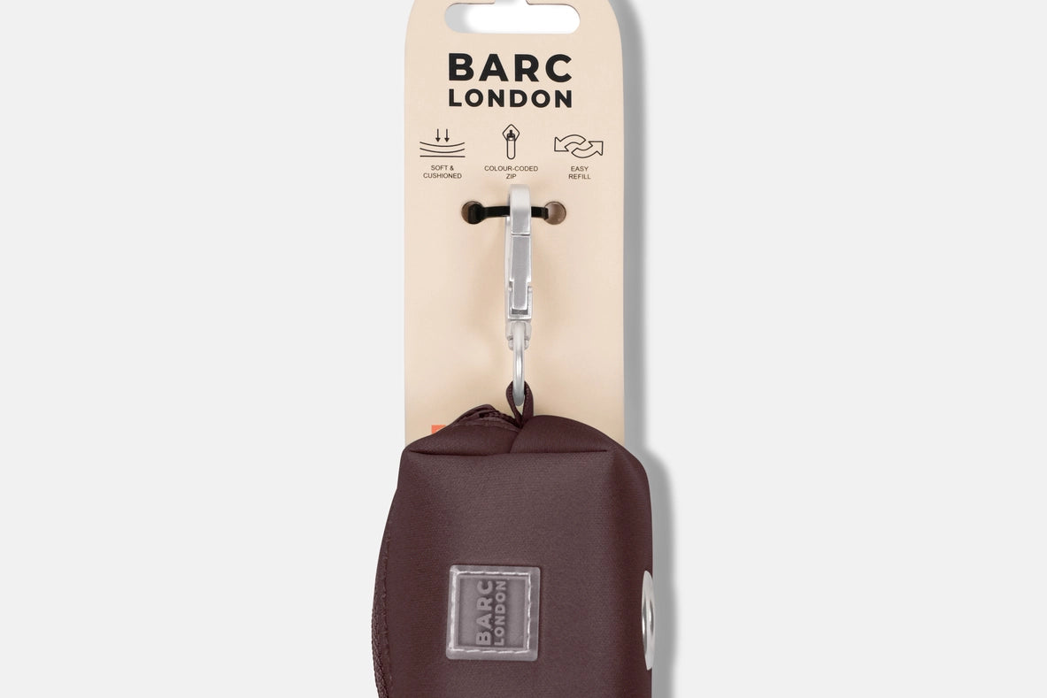 Russet Brown Waste Bag Holder | Dog Poop Bag Dispenser