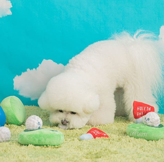 Golf Nosework Dog Toy
