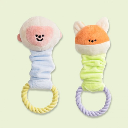 Monkey and Fox Stretchy Toy