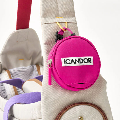 Peek-a-Boo Pet Sling Bag (Plum Gray)