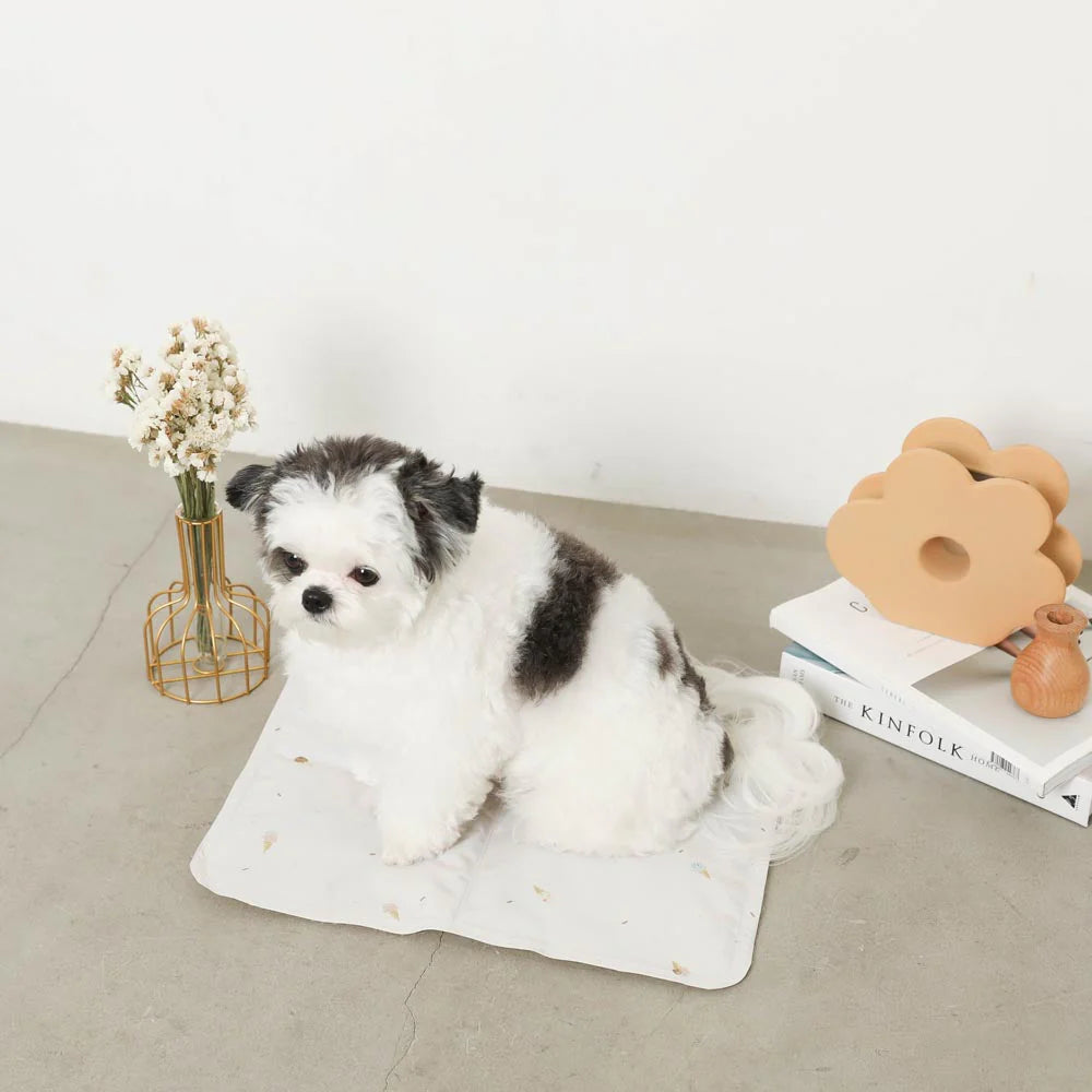 Ice Cream Pattern Cooling Mat