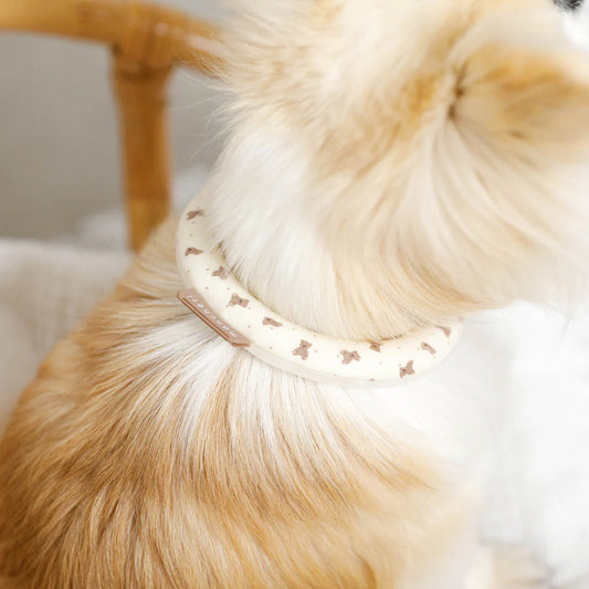 Bear Pattern Cooling Neck Ring