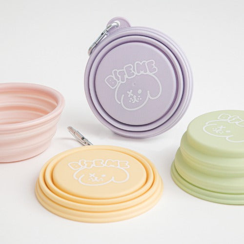 Pastel Portable Dog Bowl